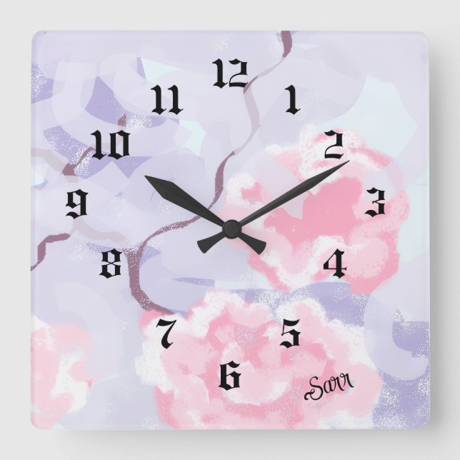 Clock : Time To Bloom . (Front)