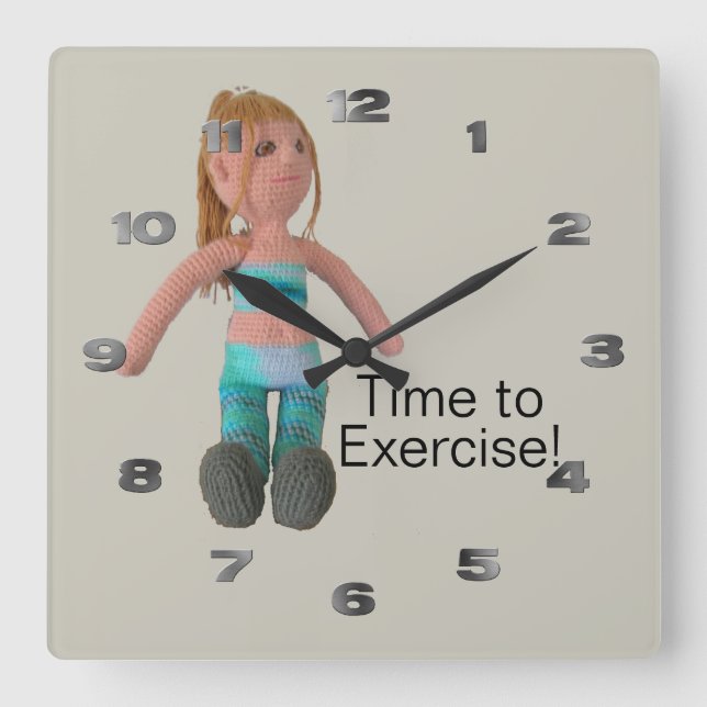 Clock - Time to Exercise (Front)