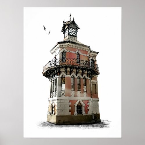 Clock Tower Cape Town Print