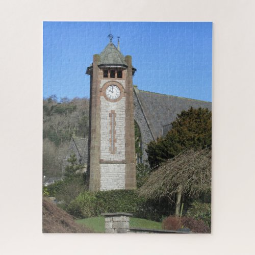 Clock Tower Grange_over_Sands Jigsaw Puzzle