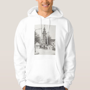 Clock Tower Hay on Wye 2007 Hoodie