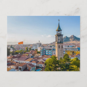 Clock Tower - Prilep, Macedonia Postcard