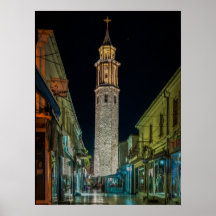 Clock Tower, Prilep - Macedonia Poster