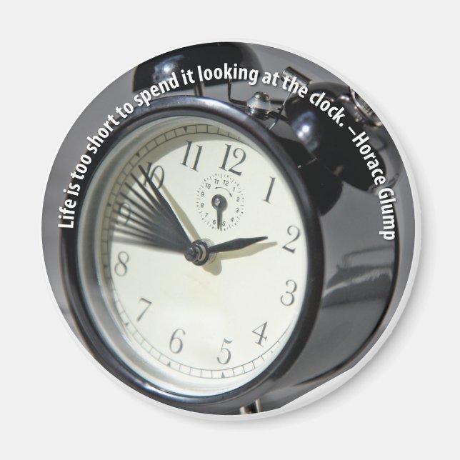 Clock Watching Magnet (Front)