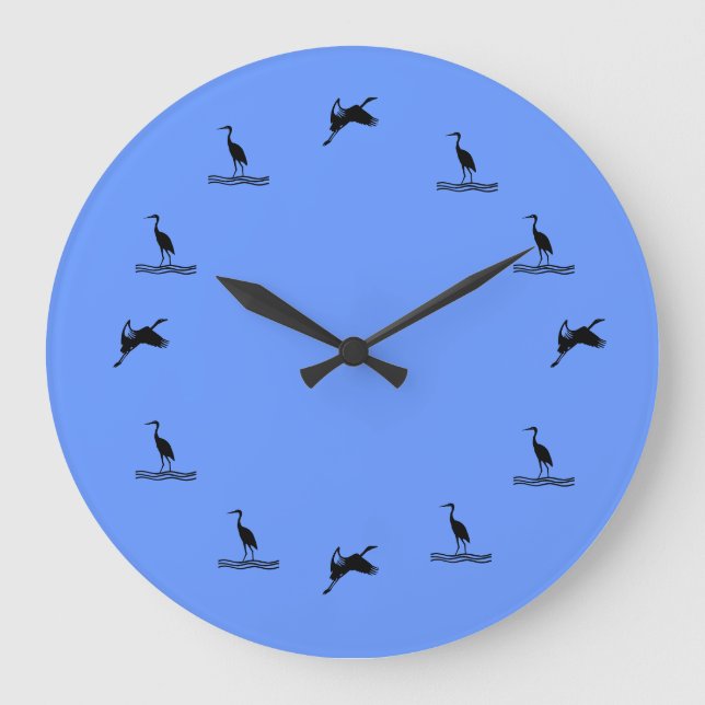 Clock - Water Birds (Front)