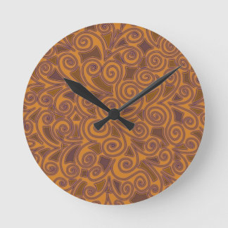 Clock With Abstract Design