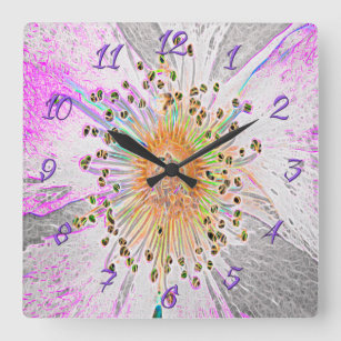 Clock with an Enhanced Digital Photo