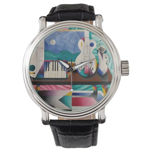 Clock with the painting of Teixeira Leite Watch