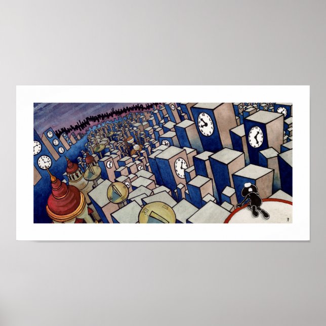 Clockland #2 - Clocklands - 17 x 9 Poster (Front)