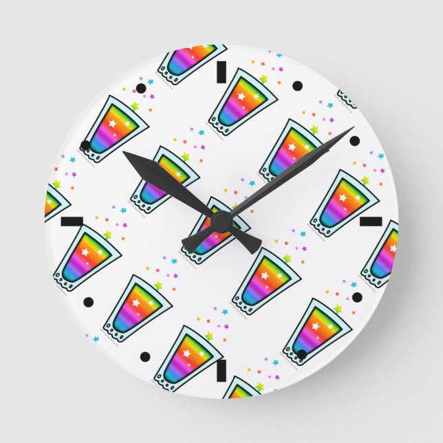 CLOCKS - RAINBOW SHOT GLASS (Front)