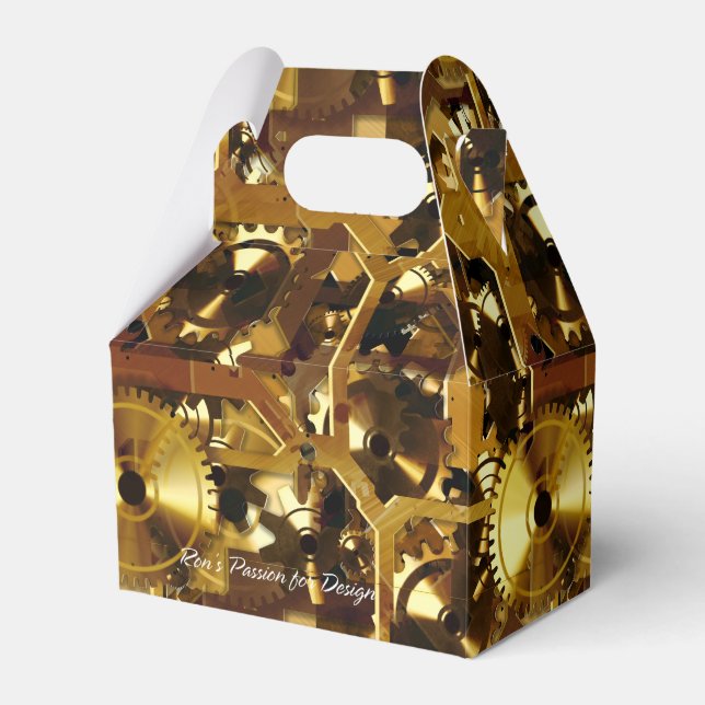 Clockwork 3 favor boxes (Front Side)