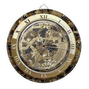 Clockwork 6A Dart-Boards Options Dartboard With Darts