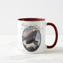 Clockwork Book - Finnegan's Airship Mug
