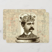 Clockwork Brain STEAMPUNK vintage (Front/Back)