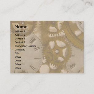 Clockwork Business Card