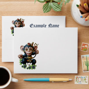 Clockwork Cavekeeper – The Whispering Monkey Envelope