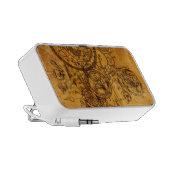 Clockwork Collage Portable Speaker (Side)