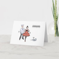 Clockwork Dancers Card