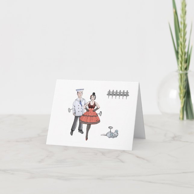 Clockwork Dancers Card (Front)