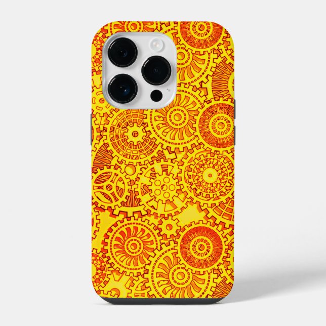 Clockwork Iphone Case (Back)