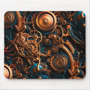 Clockwork Mouse Pad