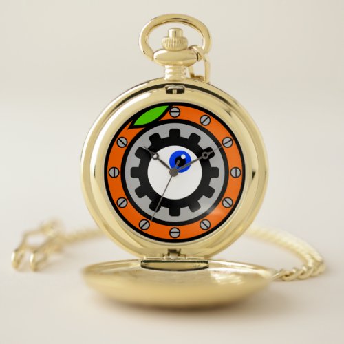 Clockwork Orange Pocket Watch