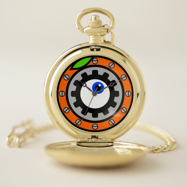 Clockwork Orange Pocket Watch (Inside)