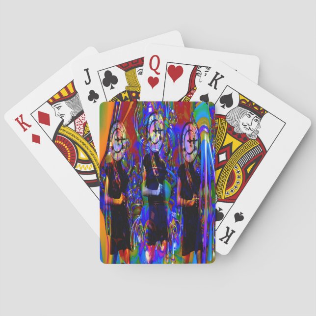 Clockwork Poker Cards (Back)