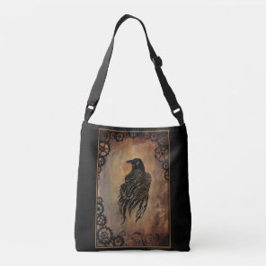 Clockwork Raven Crossbody Bag