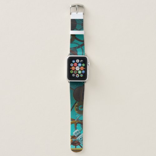 Clockwork Robot Watchband Apple Watch Band