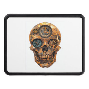 Clockwork Skull Fusion Hitch Cover