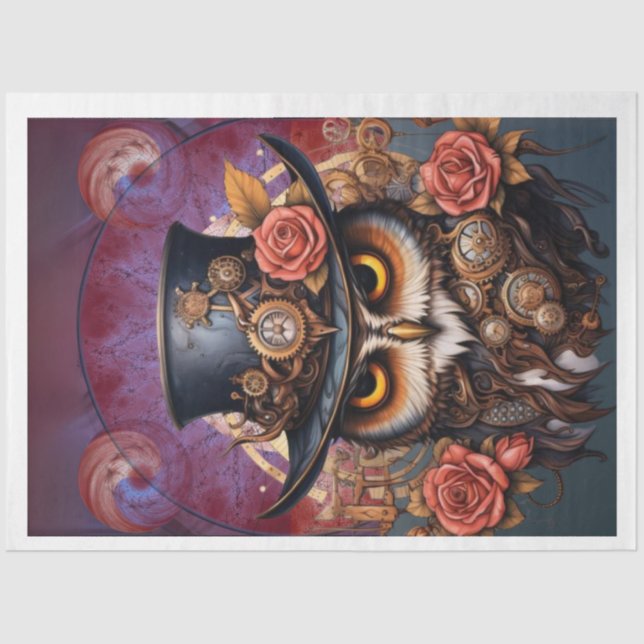 Clockworka Tissue Paper (Front)