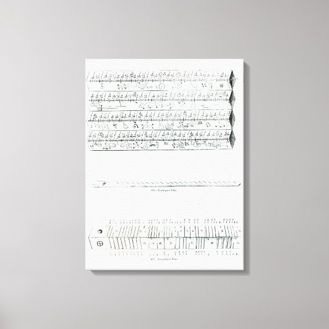 Clog Almanac Canvas Print (Front)