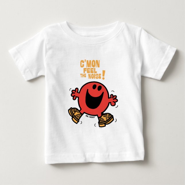 Clog Dancing Mr. Noisy Baby T-Shirt (Front)
