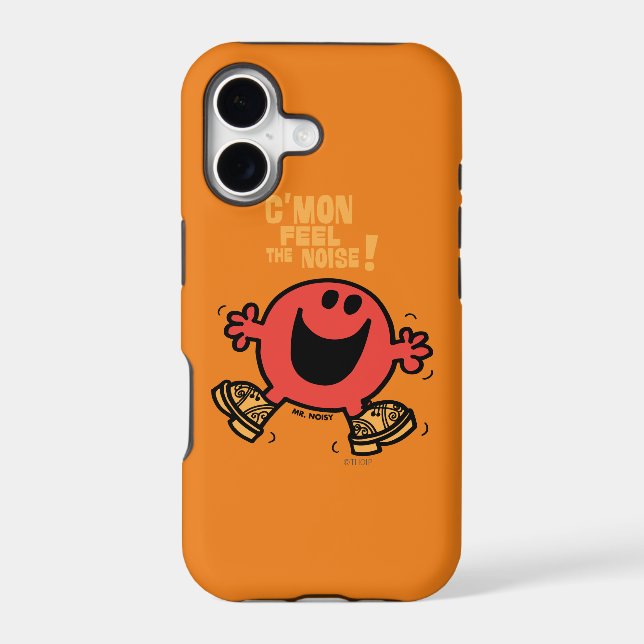 Clog Dancing Mr. Noisy Iphone Case (Back)