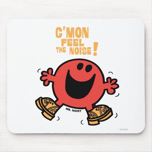 Clog Dancing Mr. Noisy Mouse Pad (Front)