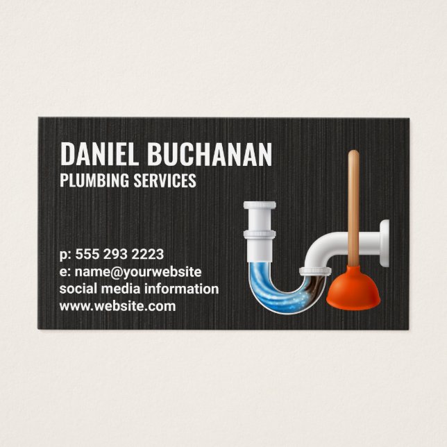 Clogged Pipes | Plunger | Plumbing (Front)