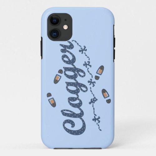 Clogger Dancers Shoes Clogging Blue iPhone 11 Case