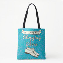 Clogging Shoes Blue Cloggers | Personalized Name