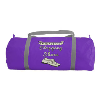 Clogging Shoes Personalized for Cloggers Dance Gym Bag
