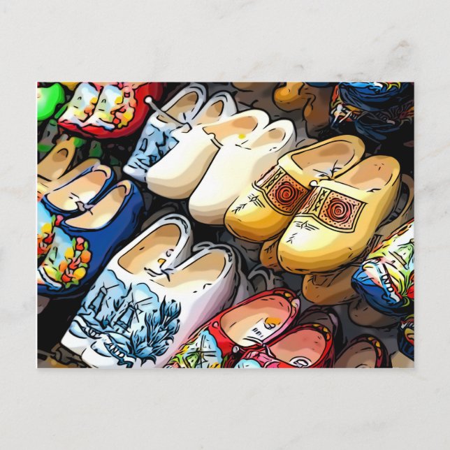 Clogs, Amsterdam, Netherlands/Holland - Postcard (Front)