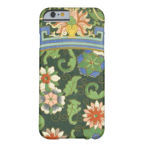 Cloisonne China Patter Asian Oriental Barely There iPhone 6 Case