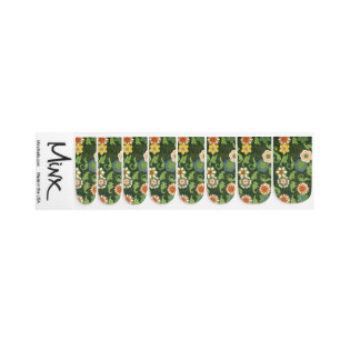 Cloisonne China Patter Asian Oriental Minx Nail Wraps