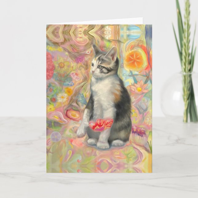 Cloistered Garden Card (Front)