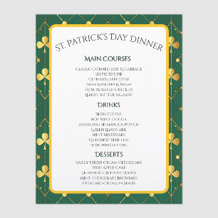Cloisters of Cloverlight Menu