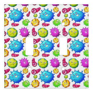 Clolorful Gems Pattern Light Switch Cover