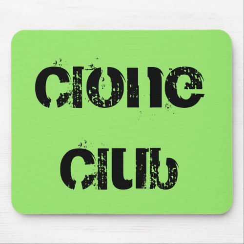 Clone Club from tv show Orphan Black Mouse Pad
