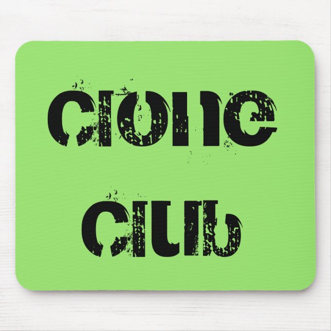 Clone Club from tv show Orphan Black Mouse Pad (Front)