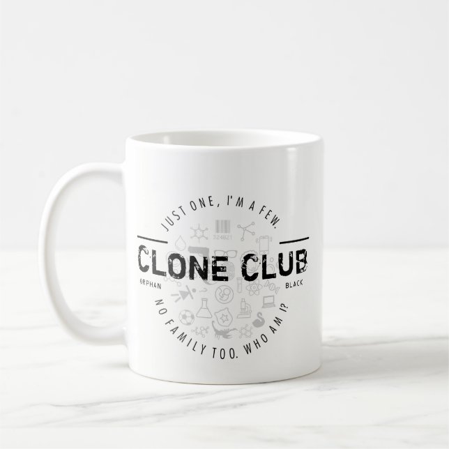Clone Club Logo Coffee Mug (Left)