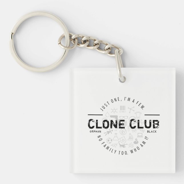 Clone Club Logo Keychain (Front)